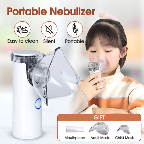 Portable Rechargeable Nebulizer for Kids & Adults