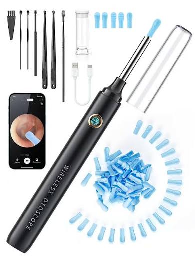 Rechargeable Wireless Ear Camera – Smart Ear Wax Removal Tool