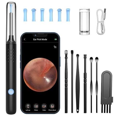 Rechargeable Wireless Ear Camera – Smart Ear Wax Removal Tool