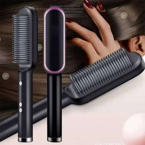Electric Professional Hair Straightening Brush For Girls